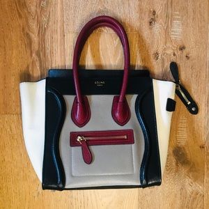 Celine Tri-coloured MINI Tote